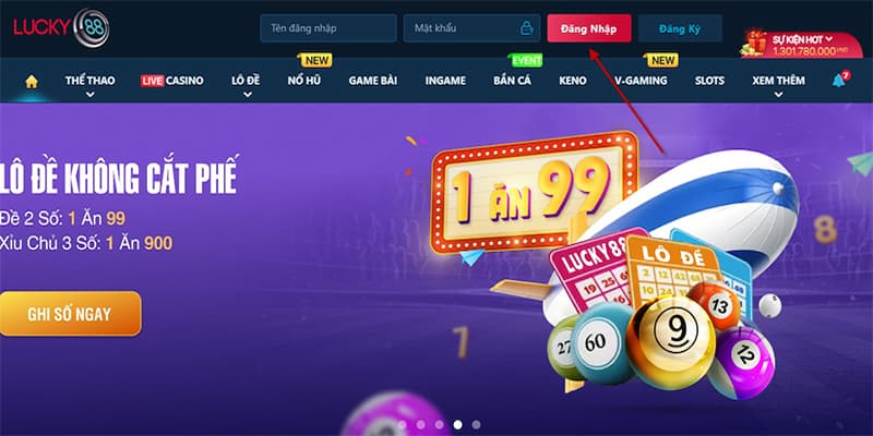 Hướng dẫn chi tiết cách truy cập link vào Lucky88 qua 1gom